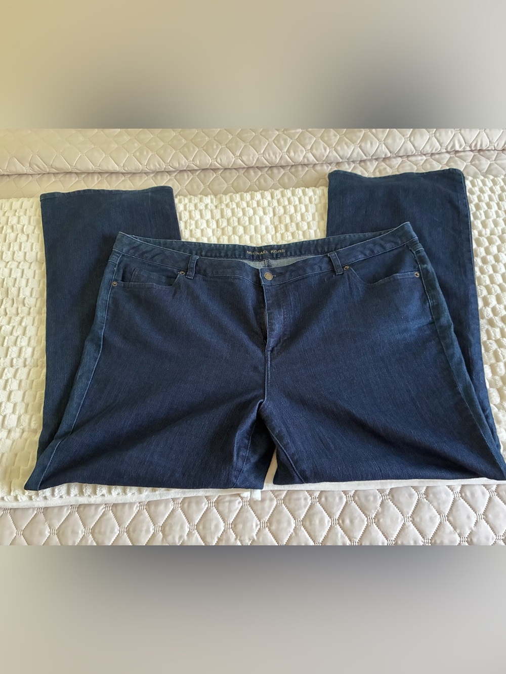 Michael Kors Navy Boot Cut Women's Jeans